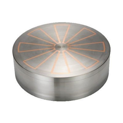 ROUND STAR-POLE TYPE ELECTROMAGNETIC CHUCK