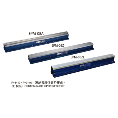 ELECTRO-PERMANENT MAGNETIC CHUCK FOR LINEAR GUIDEWAY