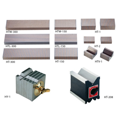 MAGNETIC INDUCTION BLOCK<br>SQUARE TYPE MAGNETIC BLOCK<br>MAGNETIC V - BLOCK